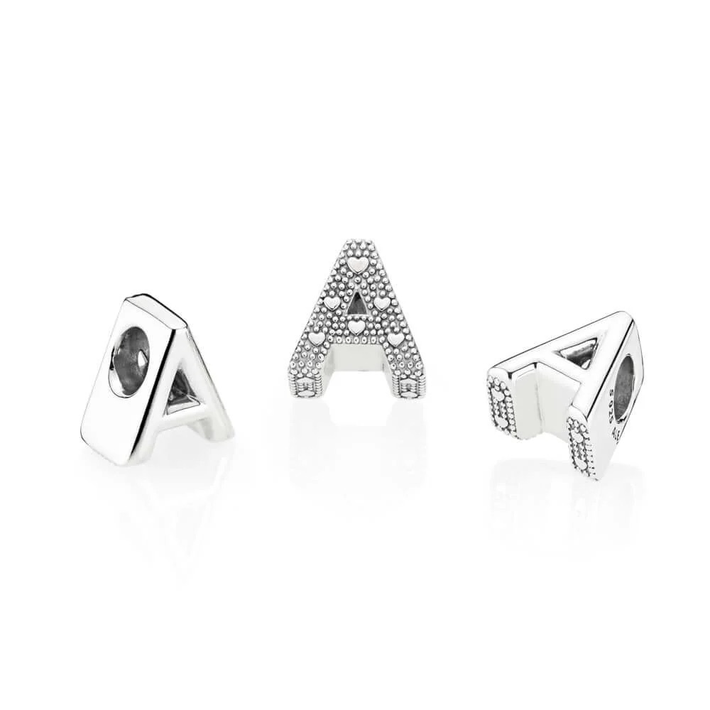 Pandora Letter A charm